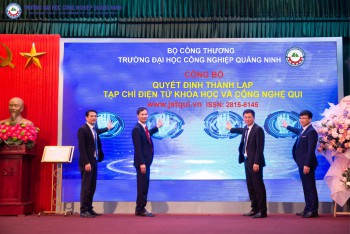 Trường Đại học Công nghiệp Quảng Ninh long trọng tổ chức Lễ công bố Quyết định thành lập Tạp chí điện tử Khoa học và Công nghệ
